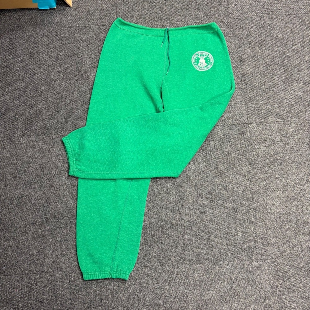 Vintage Artex USAF Officer Training School Sweatpants Green XL USA Made 80s